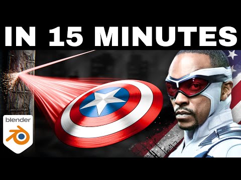 Recreating CAPTAIN AMERICA VFX in Blender!
