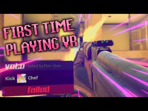 My First Time Playing VR