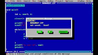 LAB all program and project using c language | Turbo c++ | #coding #clanguage