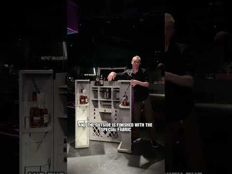 Exclusive bar cabinet design