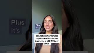 Lead customer service representative remote hiring now $20-$26 per hour #remotejobs #workfromhome