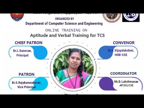 Aptitude and verbal training for TCS- Day 3