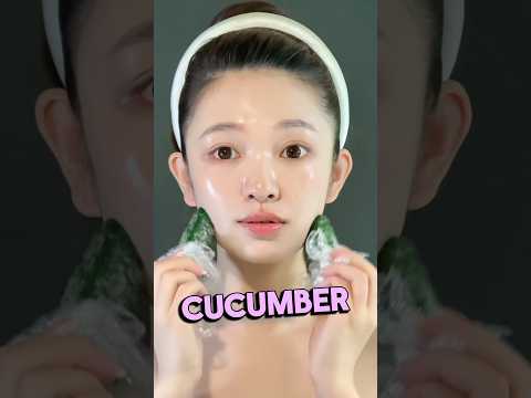 You're going to freeze cucumbers and massage them?