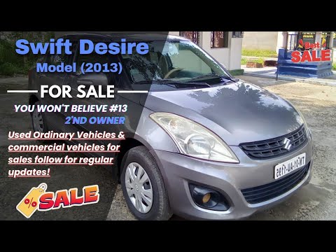 2013 Swift Dzire for Sale | Well-Maintained | 2nd Owner