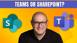 The REAL Difference Between Teams and SharePoint (Explained Simply)