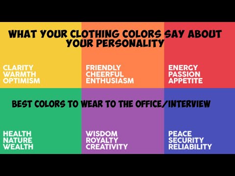 What Your Clothing Colors Has To Say About Your Personality | Bright Source |