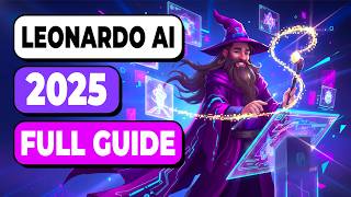 Leonardo AI Full Course - FREE AI Art Generator Tutorial for Beginners 2025
