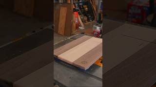 Firing up the @xToollaser P2 to add a monogram to the charcuterie board. #woodworking #laser