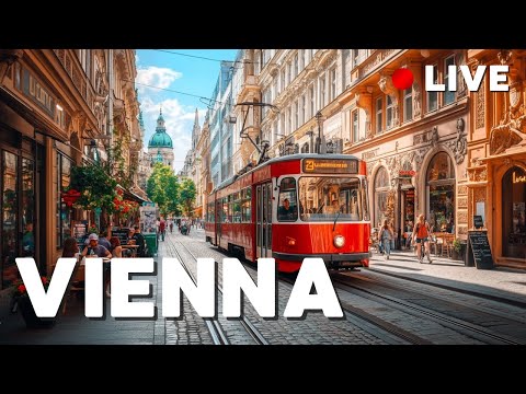 Vienna LIVE Walk 🇦🇹 | ASMR Stroll Through Austrias Magical Capital