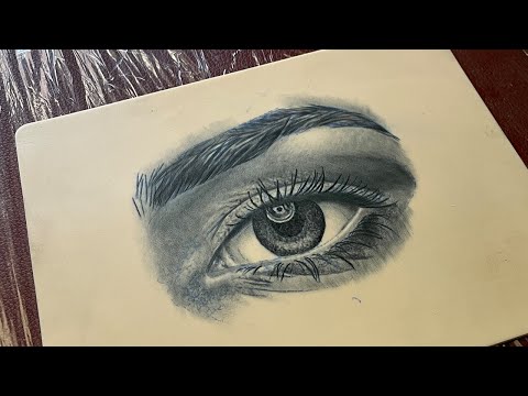 How To Tattoo a Realistic Eye | Opaque Gray |  Part 1