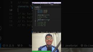 strict equality vs loose equality javascript | TJIQ 56 #shorts #shortvideo #shortsfeed #shortsvideo