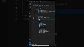 HTML - Forms  | DOB Input | Tags || HTML Course #15 #viral #shorts #youtube #html #trending #like