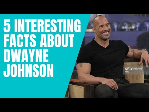 5 interesting facts about Dwayne Johnson #shorts