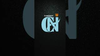 Kanchan Name Brand Logo Design #art #logodesignlove #viralshort
