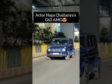 Actor Naga Chaitanya's G63 AMG#mercedes #mercedesbenz #mercedesamg #amg #amgperformance #supercars