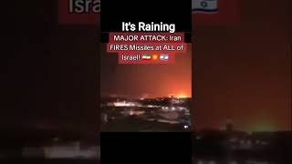 Massive Iran Attack on Israel Unfolding Now | Urgent Military Update || Wowww!!!! #geopolitics #iran
