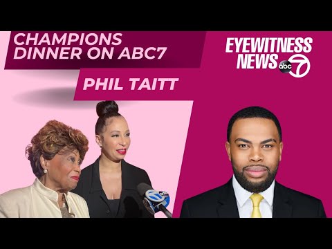 Phil Taitt takes stage at champions dinner for Mama Foundation for the Arts