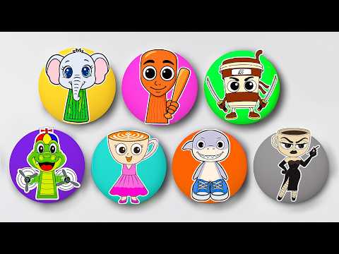 Paper DIY💖 Unboxing Tung Tung Sahur Meet Brr Brr Patapim Blind Box, Sprunki INCREDIBOX | Tana Cubes
