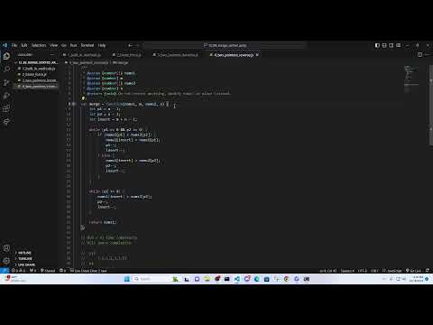 88 Merge Sorted Array | Four Solutions | Easy Problem Explained | Coding Interview Prep | LeetCode