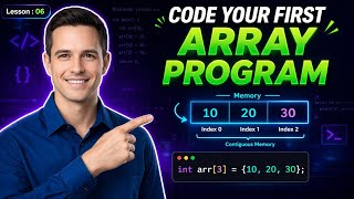 C Arrays Full Tutorial: Master Store, Retrieve, Indexing (C Code) | DSA for Beginners