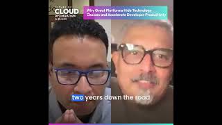Why Great Platforms Hide Technology Choices and Accelerate Developer Productivity
