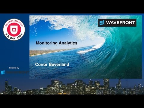 Monitoring Analytics with Wavefront