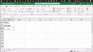 MS Excel Data Entry Shortcuts, Part 1/2