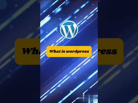 What is WordPress?
