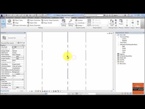 Revit structure Bài 1 6  kích thước tạm, bắt điểm, khóa alignment constraint