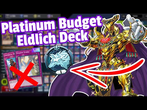 BEST BUDGET ELDLICH Deck for YuGiOh MASTER DUEL Ranked! (EASY PLATINUM)