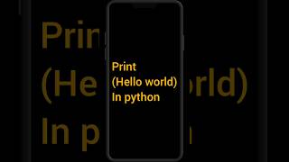 Print hello world in Python like 👍 share 👉 & subscribe 😀 #windows  #trending #coding