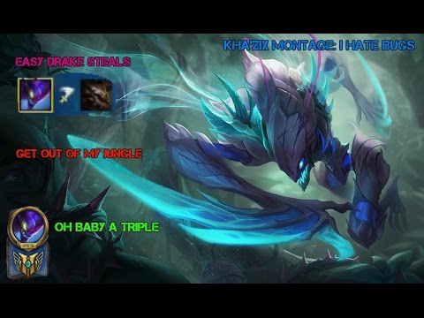 KHA ZIX MONTAGE: I HATE BUGS