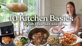 10 Kitchen Basics Every Homemaker Should Know