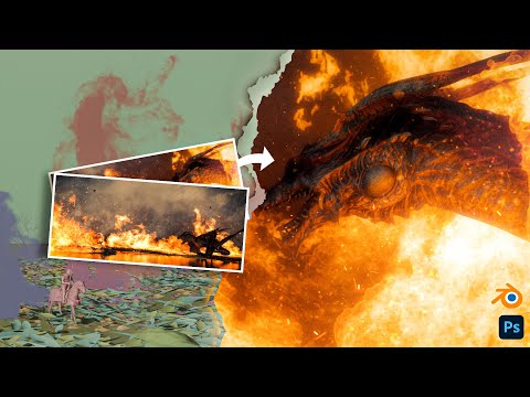 I Reimagined Game of Thrones in Blender - Cinematic Dragon Artwork