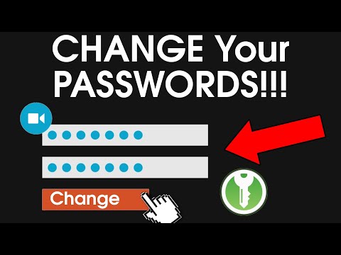 CHANGE Your PASSWORDS!!!