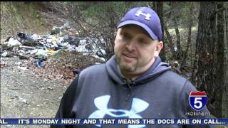 Rural residents look for solution to trash dumping
