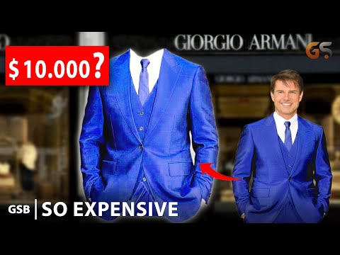 Giorgio Armani Suits Are Among The Most Expensive In The World. Why? | So Expensive