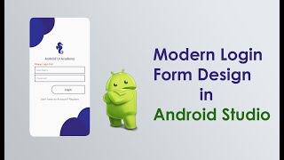 Android - Modern Login Form Design
