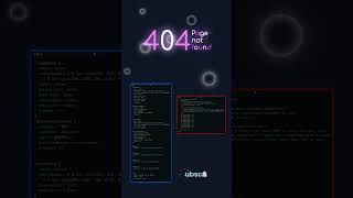 404 Page not found effect in html css #codingin17