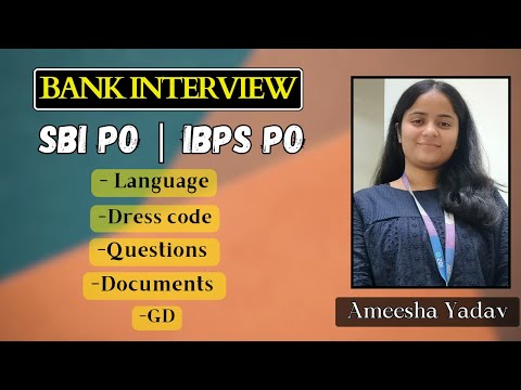 IBPS PO Interview |SBI PO Interview |Banking| Interview Preparation|Most expected Question|Sources |