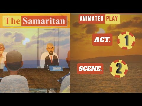 THE SAMARITAN PLAY BY JOHN LARA |mayor's boardroom meeting.