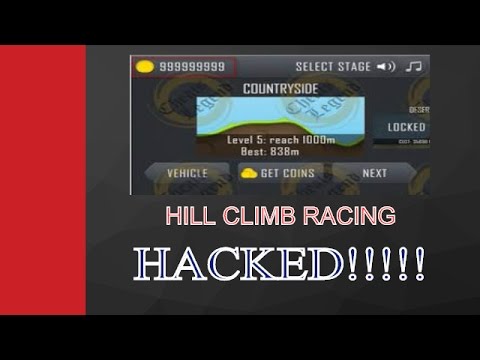 Hill Climb Racing hacked.