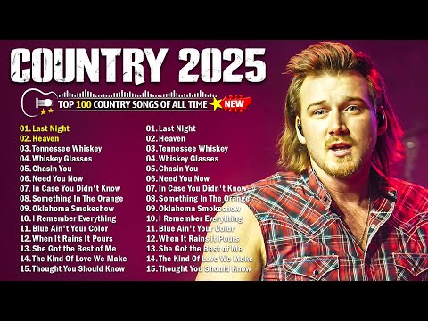 Country Music Playlist 2025 🤠 Morgan Wallen, Luke Combs, Chris Stapleton, Luke Bryan, Kane Brown