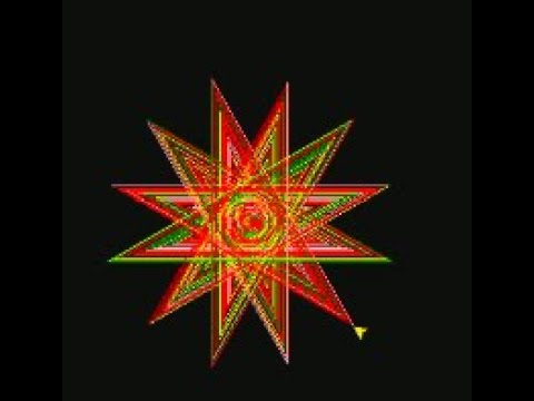 Turtle Programming Star Desing