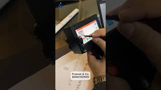How to Print Logos & QR Codes with a Handheld Printer – Easy Guide & Demo #handheldprinter