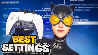 *NEW* Best Controller Settings + Sensitivity For Fortnite Chapter 7! (PS4/PS5/XBOX/PC)