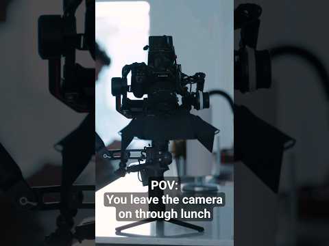 Camera go sleepy 🎥💤