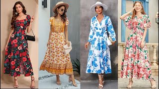 Floral Midi Dresses You’ll Love! Summer Trends 2025–26