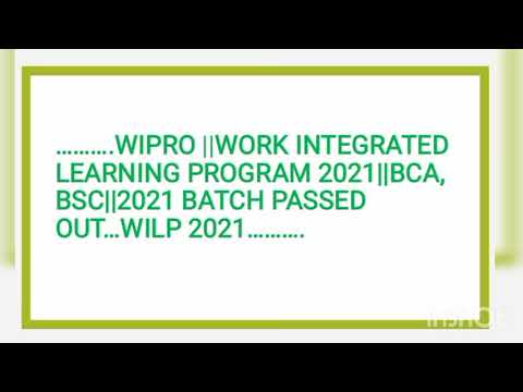 Wipro-Off campus Drive -WILP -2021 batch - BCA /BSc- Freshers job - Last date apply 15th july