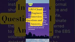 Interview Question and Answer | #cloudengineer #awscloud #awsec2 #devopscicdflow #interviewprep #aws